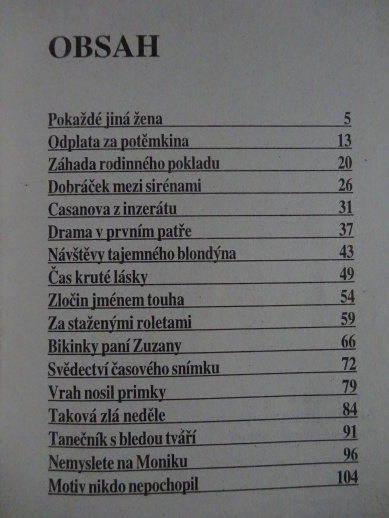 ZLOČIN JMÉNEM TOUHA, KRIMI, **an
