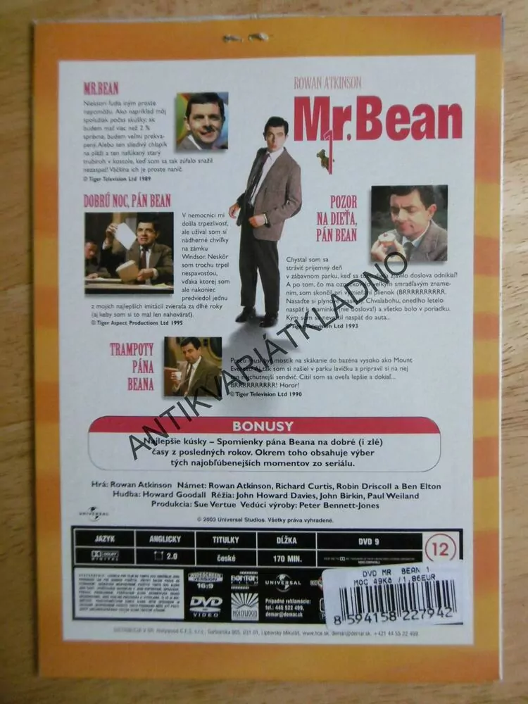 MR.BEAN 1., DVD FILM