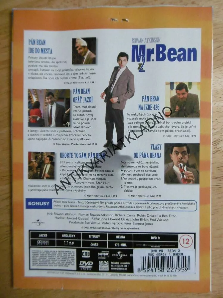 MR.BEAN 2., DVD FILM