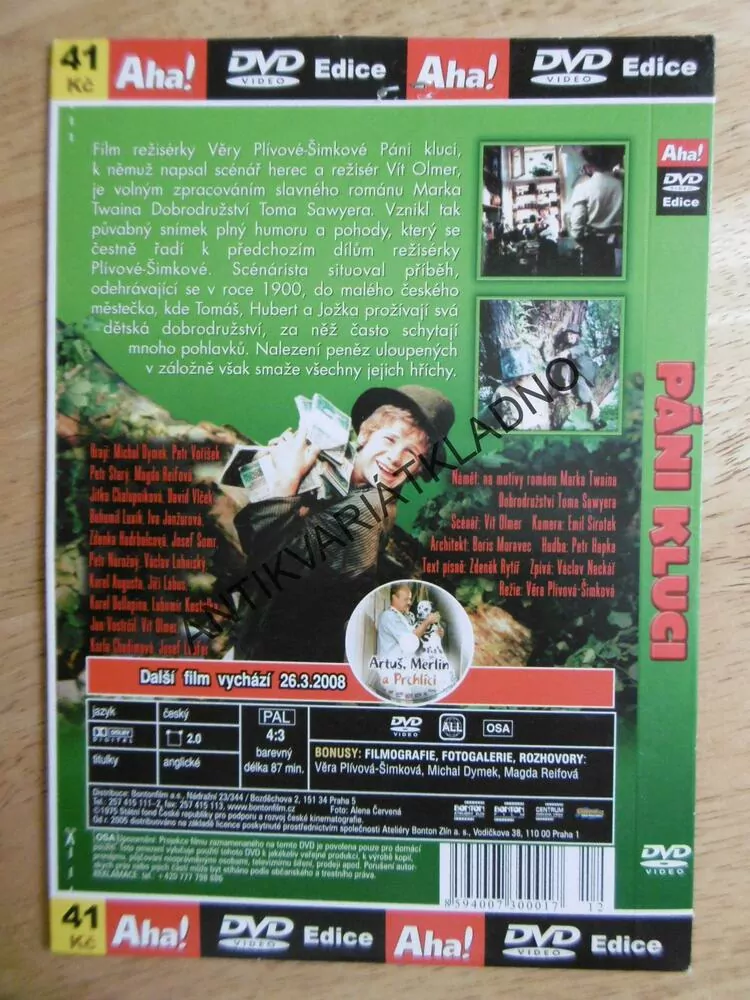 PÁNI KLUCI, DVD FILM