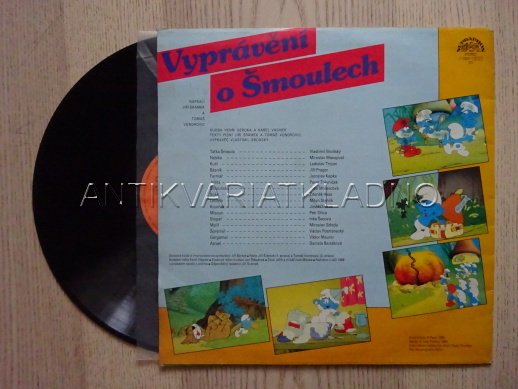 VYPRÁVĚNÍ O ŠMOULECH, ŠMOULOVÉ, LP MLUVENÉ SLOVO