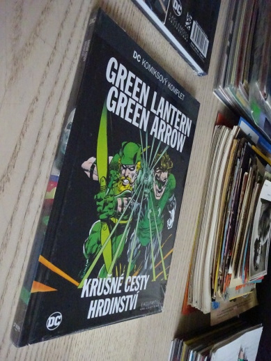GREEN LANTERN, GREEN ARROW, KRUŠNÉ CESTY HRDINSTVÍ, KOMIKS DC COMICS 58, **an