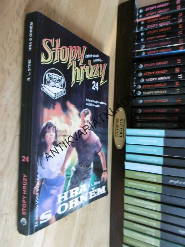 STOPY HRŮZY 24 - HRA S OHNĚM, R.L. STINE
