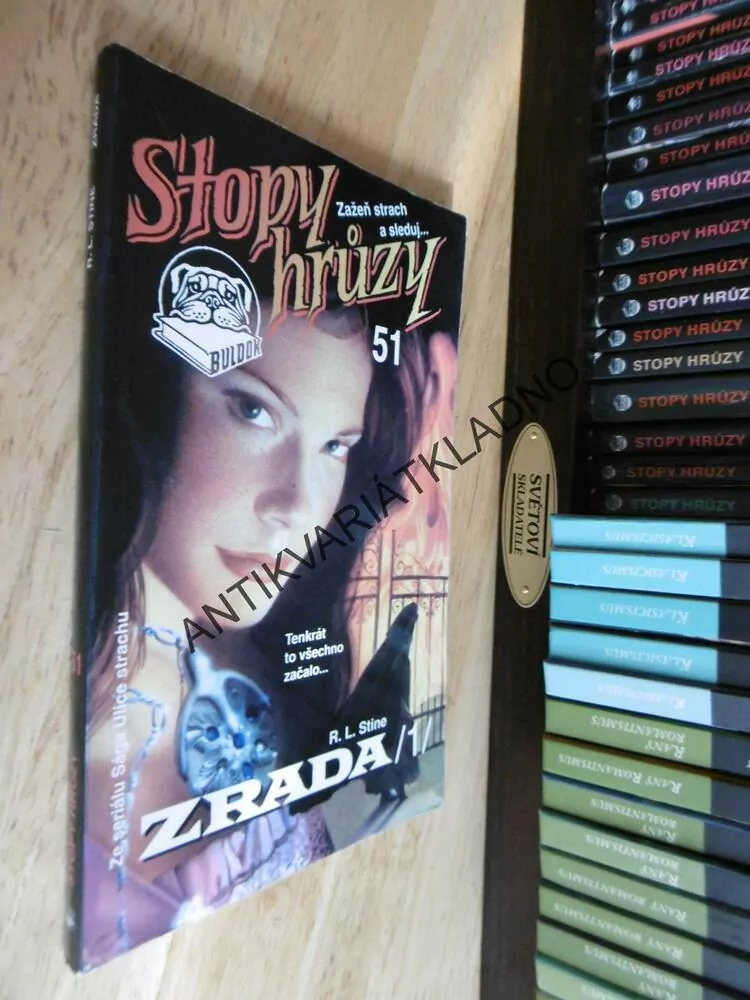 STOPY HRŮZY 51 - ZRADA 1., R.L. STINE