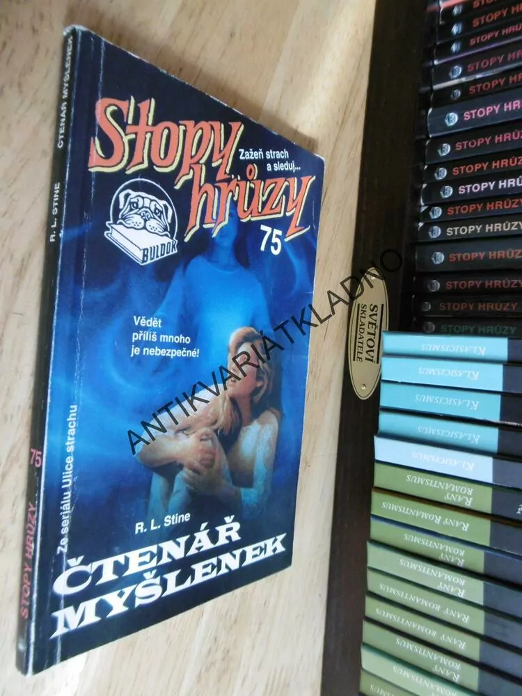 STOPY HRŮZY 75 - ČTENÁŘ MYŠLENEK, R. L. STINE