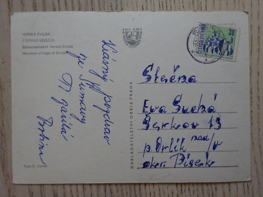 ŠUMAVA, HORSKÁ KVILDA