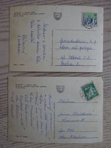 ŠLUKNOV, KARLOVO ÚDOLÍ, OKRES DĚČÍN, 2 KUSY