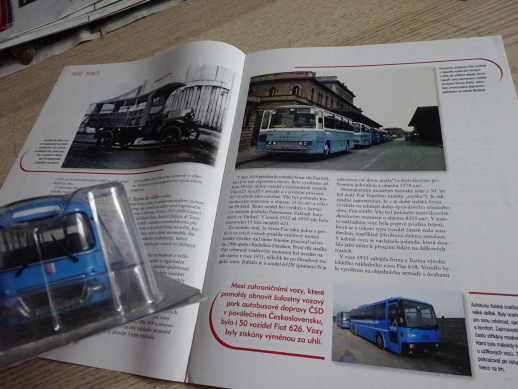 KULTOVNÍ AUTOBUSY MINULÉ ÉRY 18, FIAT 306/3