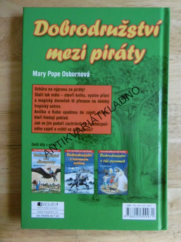 DOBRODRUŽSTVÍ MEZI PIRÁTY, MARY POPE OSBORNOVÁ