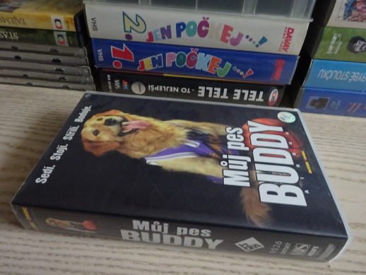 MŮJ PES BUDDY, VHS VIDEOKAZETA