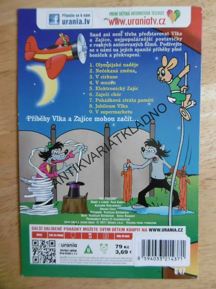 JEN POČKEJ! ZAJÍCI, DVD FILM
