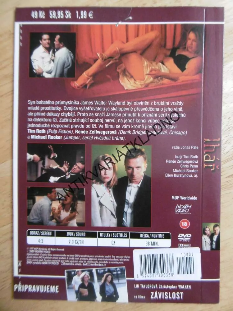 LHÁŘ, DVD FILM