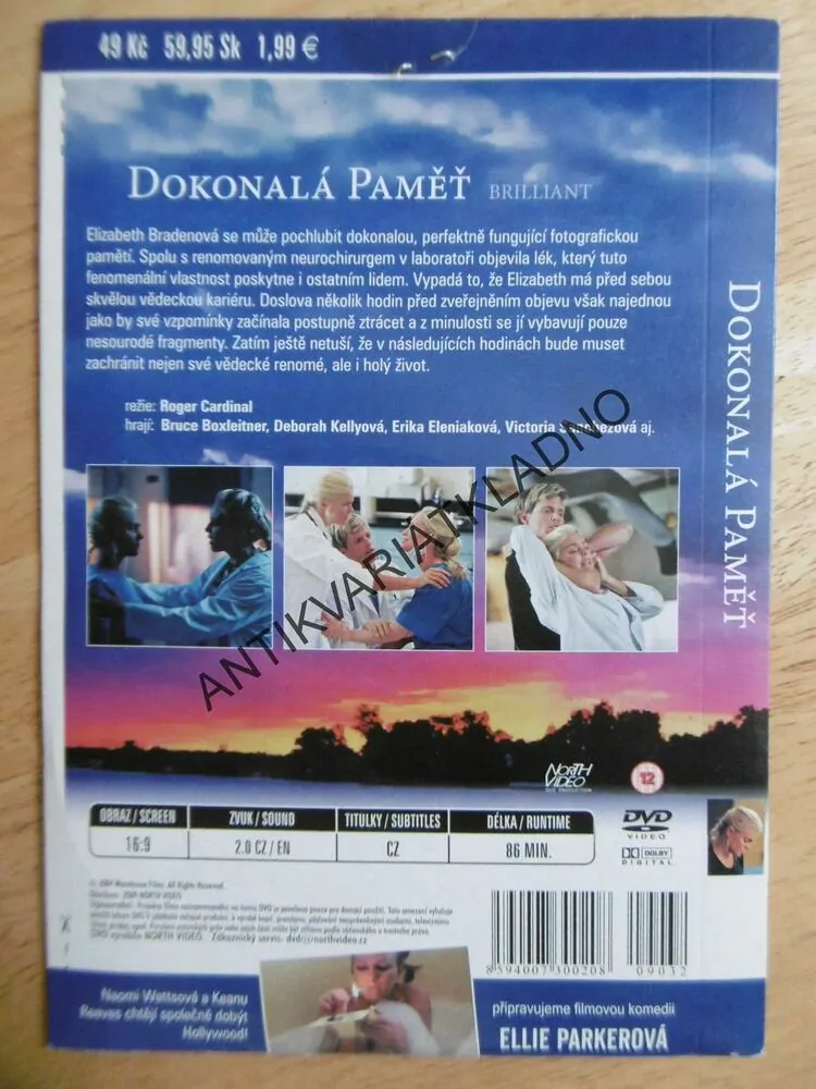 DOKONALÁ PAMĚŤ, DVD FILM