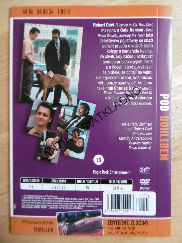 POD DOHLEDEM, DVD FILM