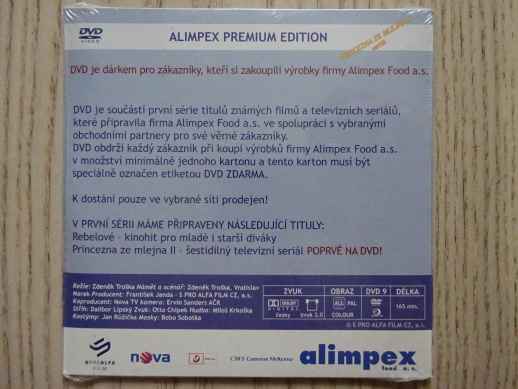 PRINCEZNA ZE MLEJNA II - SERIÁL, DVD FILM POHÁDKA
