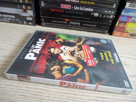 40 LET PANIC, DVD FILM