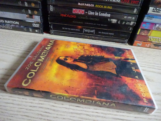 COLOMBIANA, DVD FILM