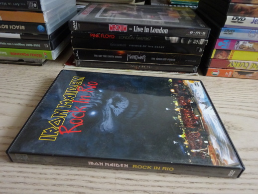 IRON MAIDEN, ROCK IN RIO, DVD HUDBA