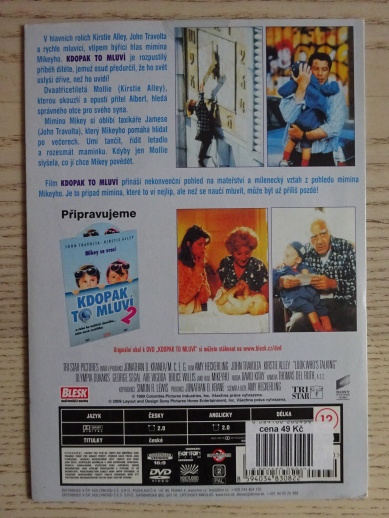 KDOPAK TO MLUVÍ, JOHN TRAVOLTA, DVD FILM