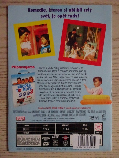 KDOPAK TO MLUVÍ 2, DVD FILM