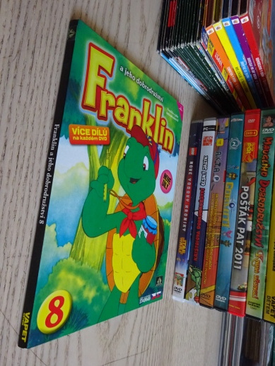 FRANKLIN A JEHO DOBRODRUŽSTVÍ 8, DVD POHÁDKA