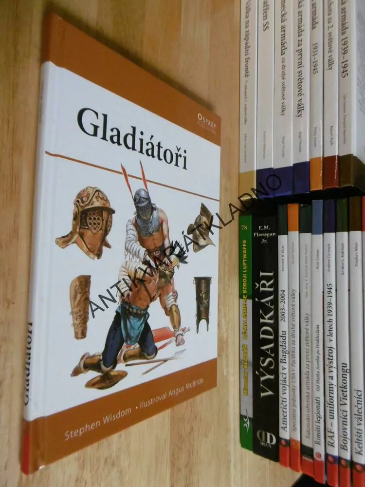 GLADIÁTOŘI, WISDOM, MCBRIDE, **an