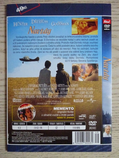 NAVŽDY, DVD FILM