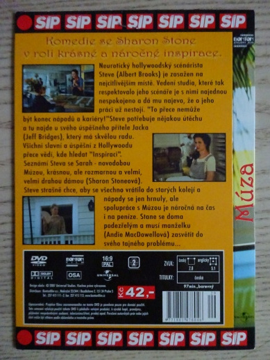MÚZA, DVD FILM