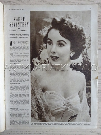FILMOVÝ ČASOPIS PICTUREGOER 1949, DANNY KAYE