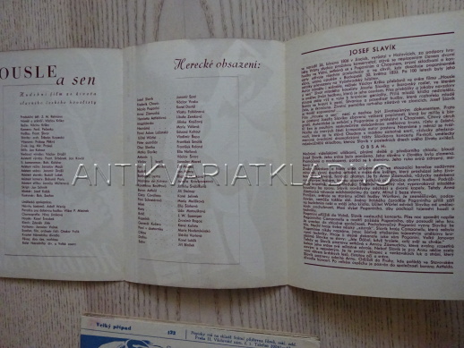 HOUSLE A SEN, V. FABIÁNOVÁ, FILMOVÝ PROGRAM 94