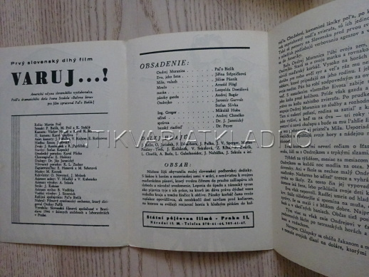 VARUJ...!, P. BIELIK, FILMOVÝ PROGRAM 100