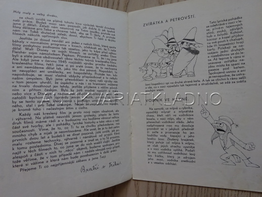 BRATŘI V TRIKU 1947, J. TRNKA, FILMOVÝ PROGRAM 104