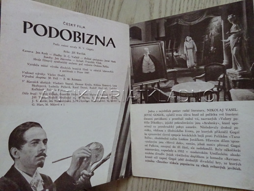 PODOBIZNA, V. ŠMERAL, FILMOVÝ PROGRAM 115