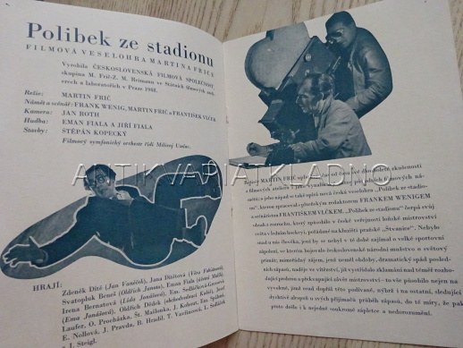 POLIBEK ZE STADIONU, J. DÍTĚTOVÁ, FILMOVÝ PROGRAM 119