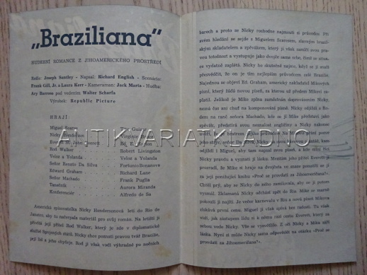BRAZILIANA, FILMOVÝ PROGRAM 143
