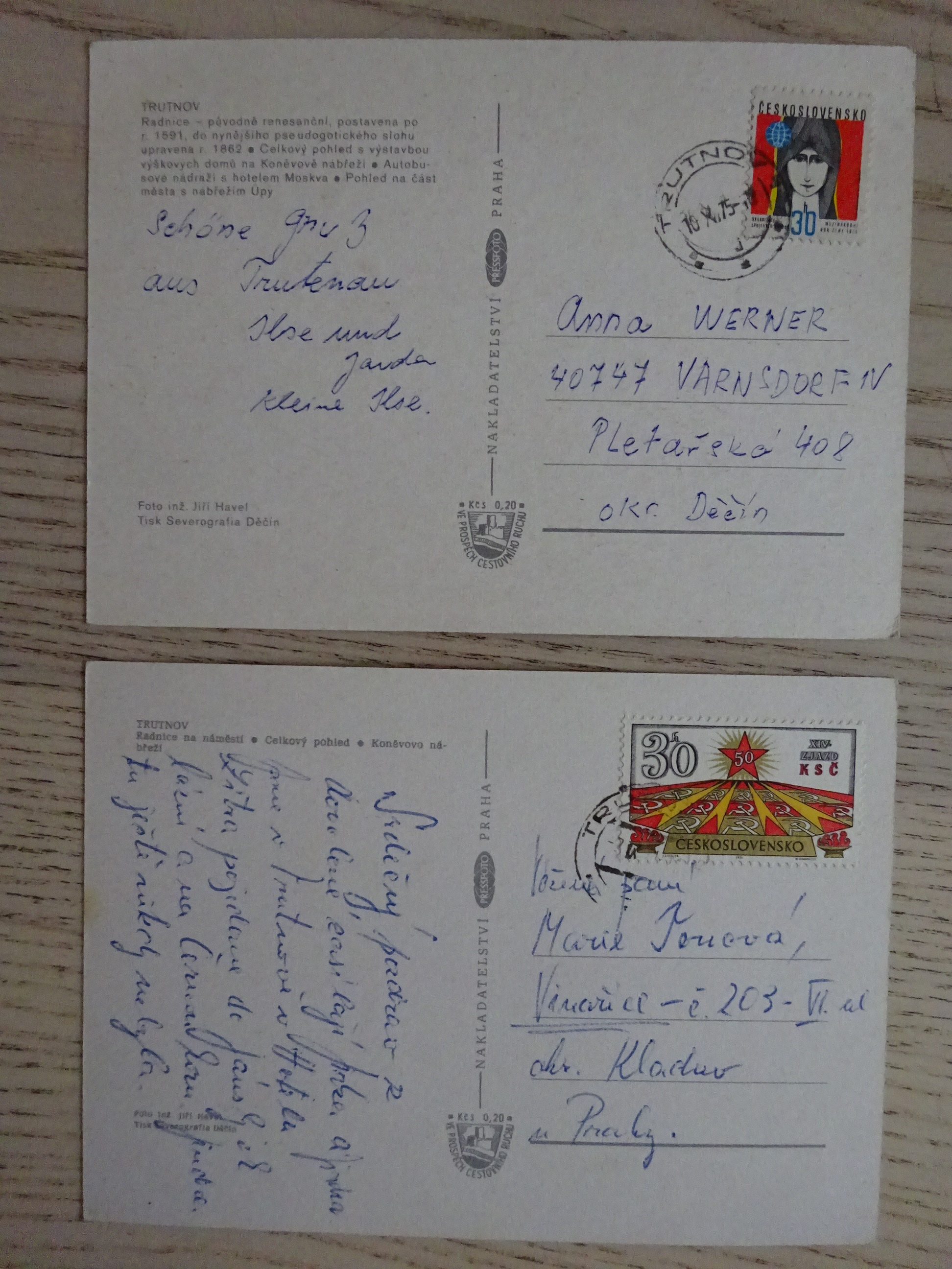 TRUTNOV, 2 KUSY
