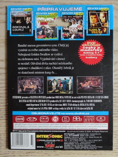 SPOJENÍ SHAOLINŮ 4, DVD FILM