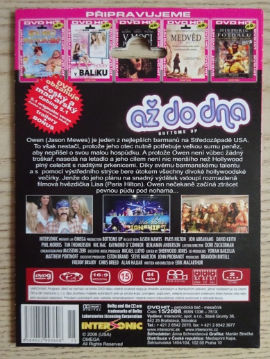 AŽ DO DNA, DVD FILM