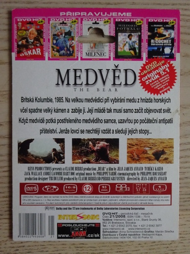 MEDVĚD, DVD FILM