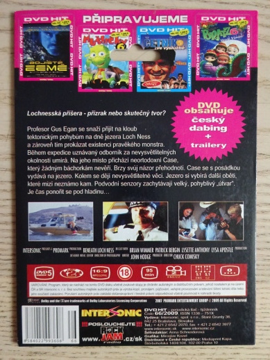 HLUBINY LOCH NESS, DVD FILM