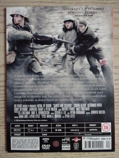PŘEŽILI JSME ARDENY, DVD FILM