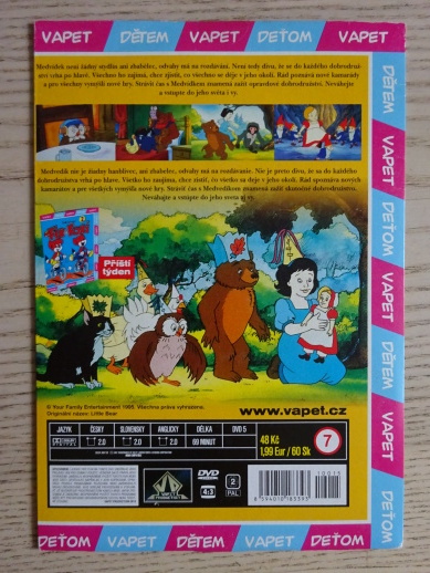 MEDVÍDCI 3, DVD FILM