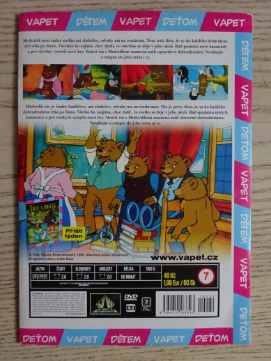 MEDVÍDCI 4, DVD FILM