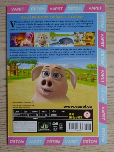ZVÍŘÁTKA Z FARMY 3, DVD FILM