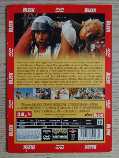 ASTERIX A OBELIX: MISE KLEOPATRA, DVD FILM