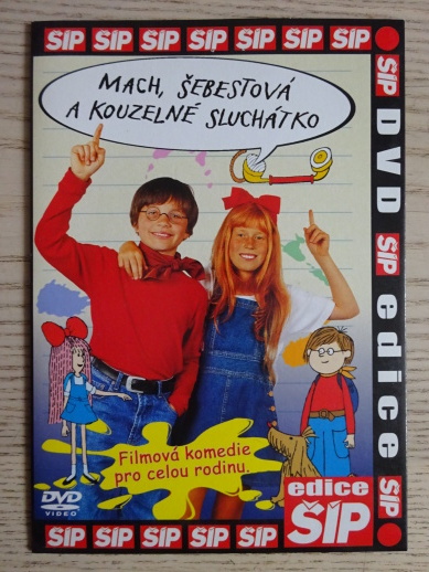 MACH, ŠEBESTOVÁ A KOUZELNÉ SLUCHÁTKO, DVD FILM ČR