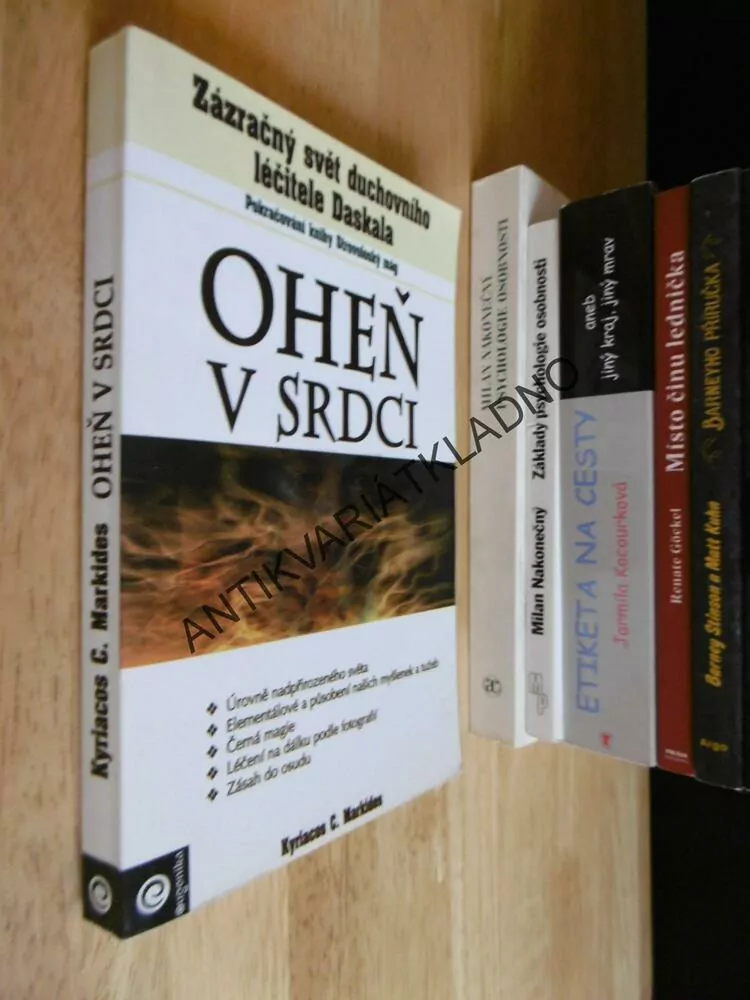 OHEŇ V SRDCI, ZÁZRAČNÝ SVĚT DUCHOVNÍHO LÉČITELE DASKALA