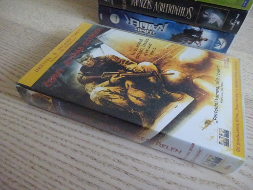 ČERNÝ JESTŘÁB SESTŘELEN, VHS