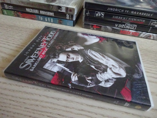 SWEENEY TODD, ĎÁBELSKÝ HOLIČ Z FLEET STREET, DVD FILM