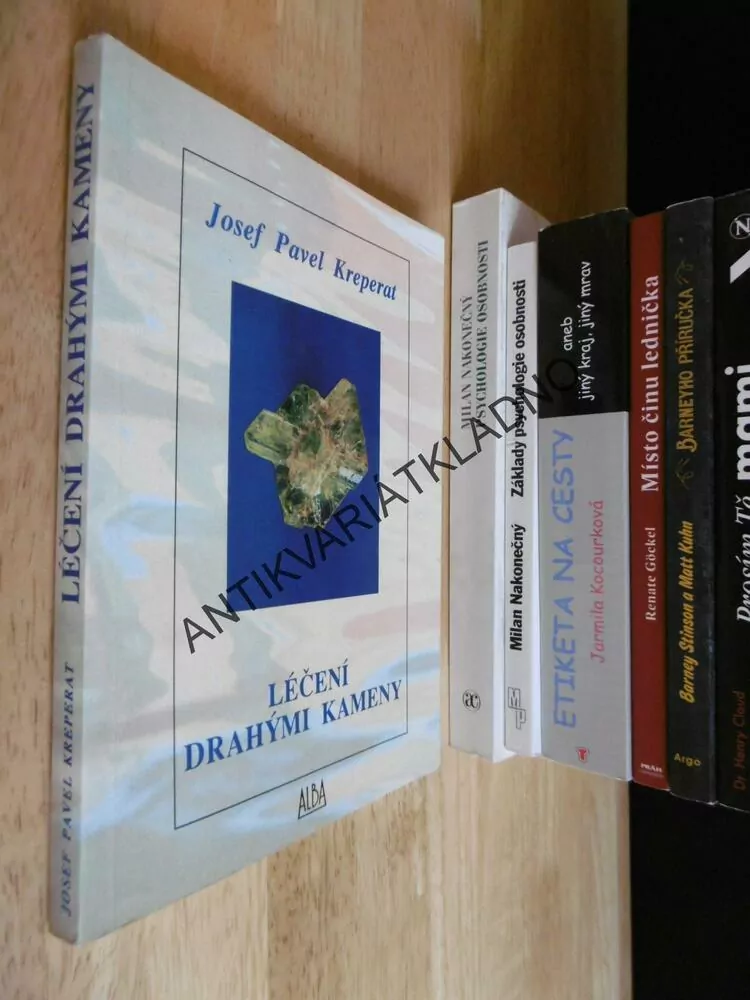 LÉČENÍ DRAHÝMI KAMENY, JOSEF PAVEL KREPERAT, **an